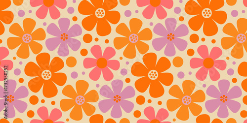 A charming floral design featuring light and bright colored flowers against a soft background, creating a whimsical and uplifting atmosphere suitable for various uses.