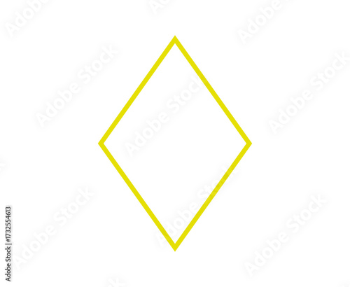 Rhombus Geometric Shape Outline Yellow Symbol Element Vector Graphic Design Illustration Free Download Rhombus Geometric Shape Outline Yellow Symbol Element Vector Graphic Design Illustration - GFXLoad