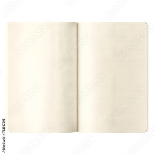 PNG Blank notebook open pages