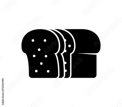 Freshly baked sliced bread loaf, a simple and wholesome staple for everyday meals, perfect for breakfast or sandwiches.