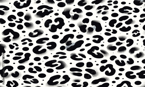 White leopard fur pattern texture vector with camouflage background perfect for decorative wallpapers, fashion apparel, and interior decor.