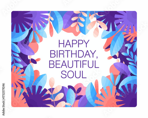 This exquisite birthday card features a stylish message offering heartfelt wishes, making it perfect for celebrating the special bond between loved ones on their birthdays.