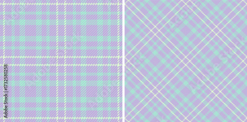 Pastel plaid patterns A versatile textile background. Ideal for fashion, crafts, or designs needing a soft, textured,  classic touch.