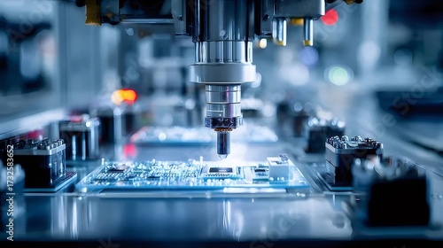 ブルートーンの自動化された電子機器生産