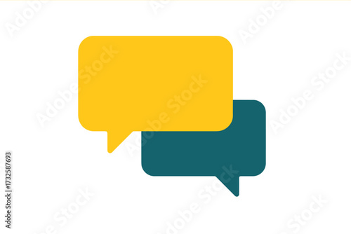 We Are Hiring Banner with Speech Bubbles, Recruitment Job Opportunity, Open Vacancy Announcement, Employment Invitation, Vector Illustration for HR and Career Promotion