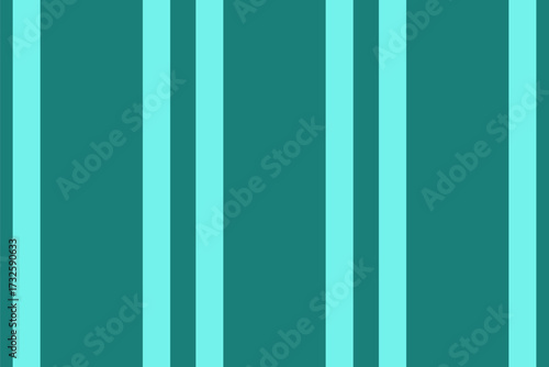 Horizontal vector stripe lines, faded pattern textile fabric. Podium vertical background texture seamless in teal color.