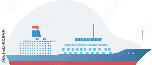 ship, boat, sea, cruise, vector, travel, icon, illustration, ocean, transportation, vessel, transport, marine, water, liner, cartoon, nautical, wave, maritime, ferry, vacation, 