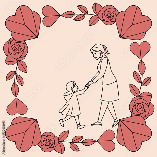 Loving Bond: Mother and Child