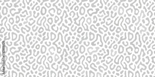 Subtle gray leopard print seamless pattern texture background