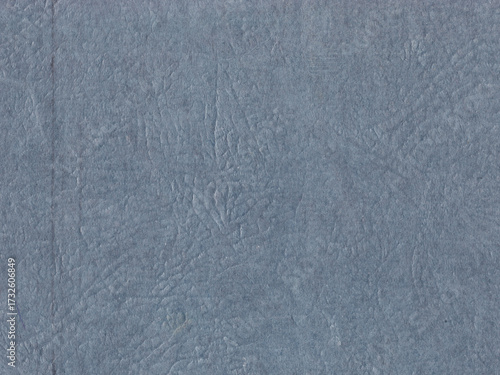 Blue-gray textured surface with intricate patterns resembling fine lines or veins. The texture is uneven. It's a close-up of an old cardboard map meant as blue background