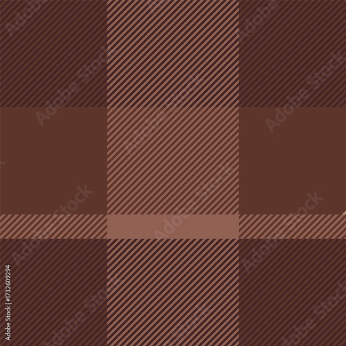 Brown seamless plaid tartan pattern, colorful natural fabric swatch, textile, geometric background