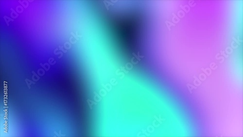 Deep blue cyan purple abstract flowing light streak background