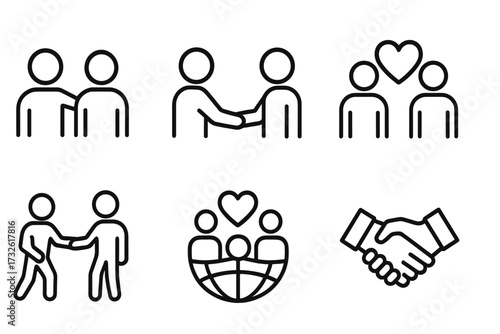 Party web icons in line style vector set, birthday, dancing, happy new year, week, Christmas, event, holidays, carnival celebration, festive collection transparent illustration