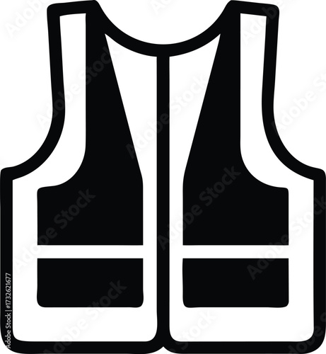 safety vest silhouette