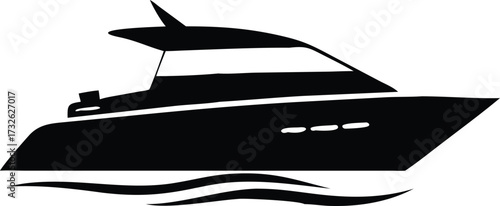 speedy yacht silhouette