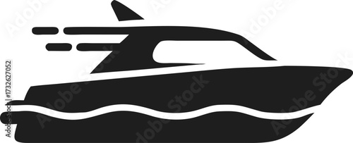 speedy yacht silhouette