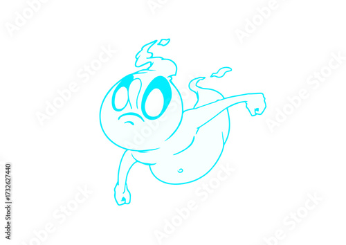 Cartoon Ghost Halloween
