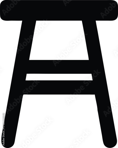 stool silhouette