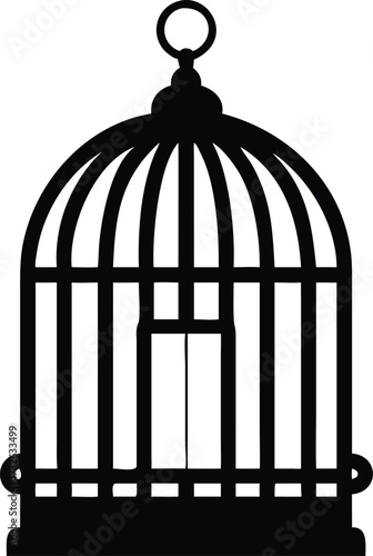 vintage birdcage silhouette