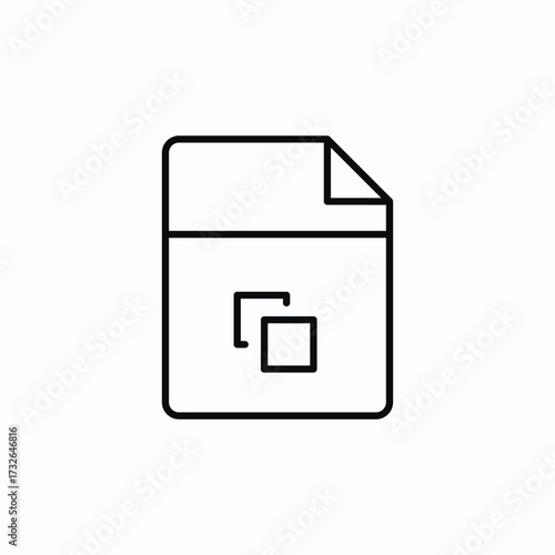 copy file icon sign vector