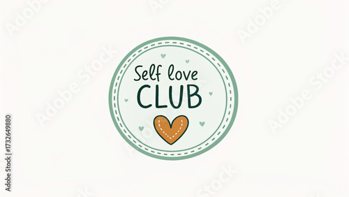 Self Love Club Heart and Hearts Emblem care