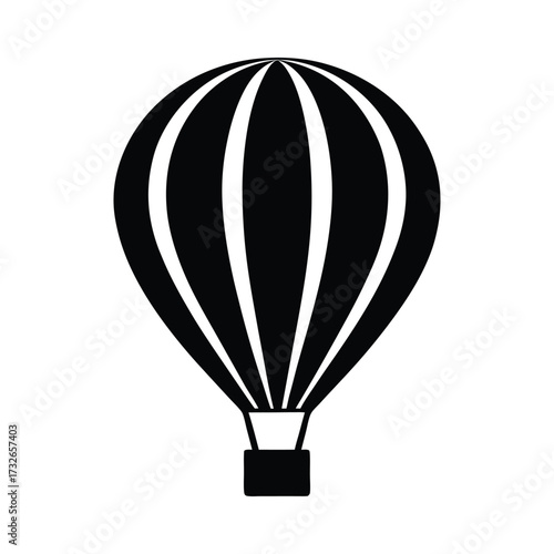 hot air balloon vector illustration