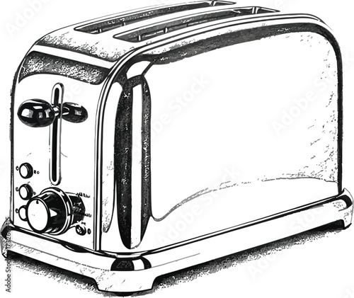 toaster and bread