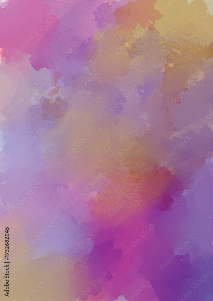 Obraz premium Abstract hand drawn colorful pastel watercolor background