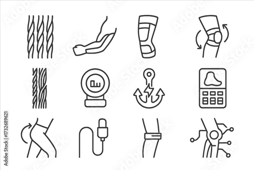 Map joint exosleeve biomechanical hip icons ligament calculator icon enhancement movement extension