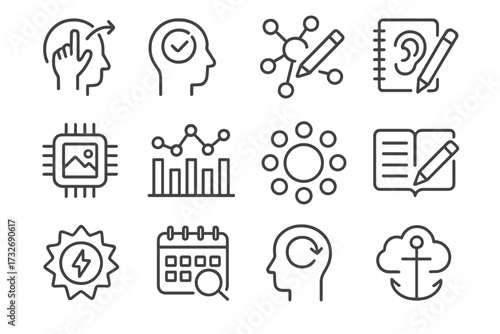 Recall guided vector map refresh badge memory pattern icon icons tool reflection