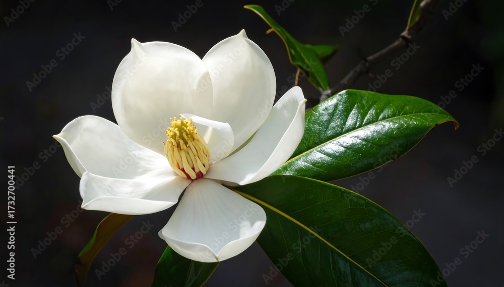 Obraz premium Close-up of a magnolia blossom (1)