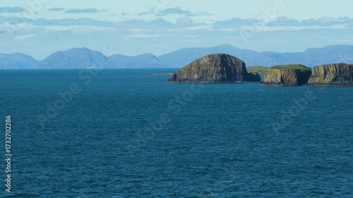 Scotland rocky coast islands