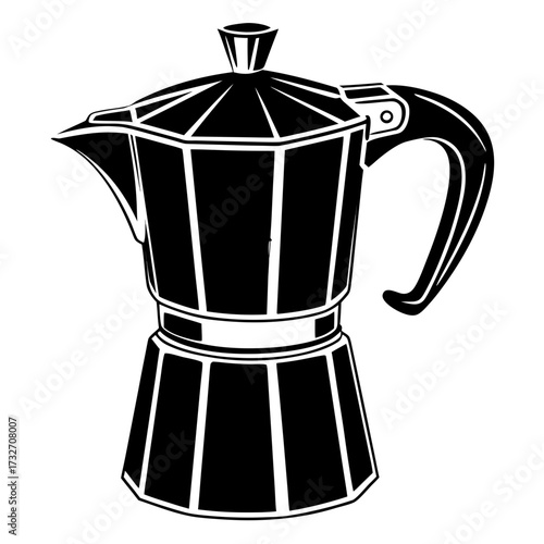 coffee maker on white background