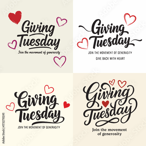 Giving Tuesday Promotional Graphics