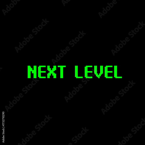 Next Level achievement graphic for success and progress