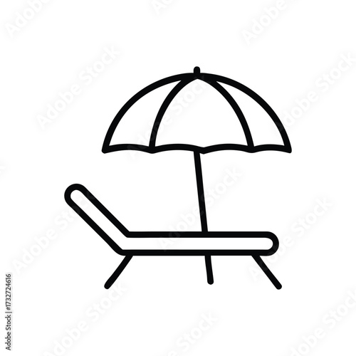 Beach Umbrella Vector Design Ideas Adobe Stock