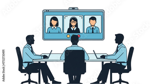 Remote Work and Hybrid Office Set – Vector Illustration of Modern Workspace Concepts AI EPS PNG JPEG