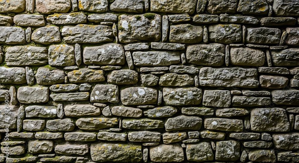Fototapeta premium Ancient Stone Wall Texture.