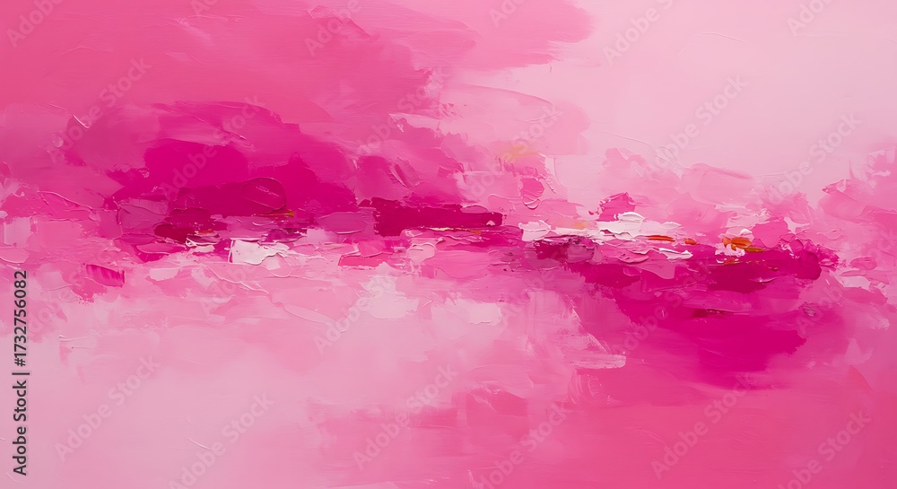 Obraz premium Abstract artistic pink brushstroke background texture for design elements