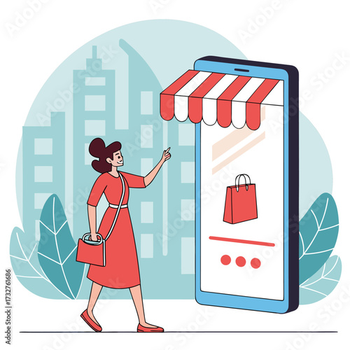 -e-commerce-concept-illustration--young-woman-in-r.eps