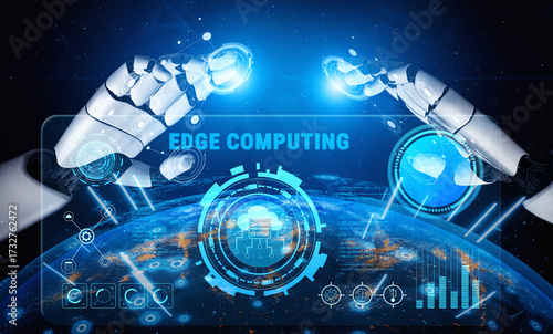AI on edge computing devices for decentralized data processing and analysis. This AI solution improves speed by processing data locally. Motif