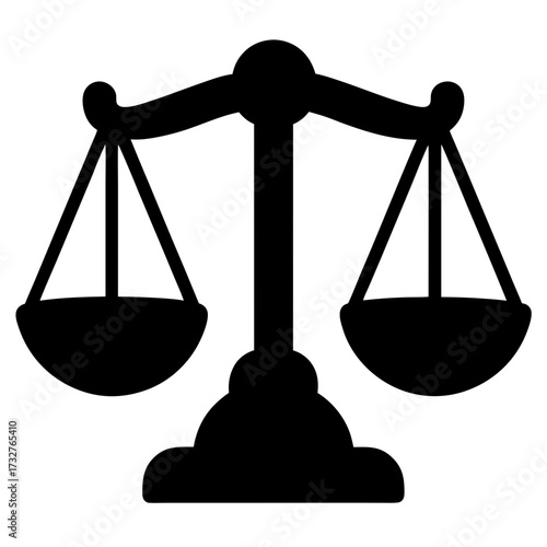 Symbolic scales of justice, representing fairness, equality, and impartiality in legal system