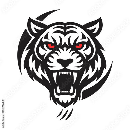 vampire tiger vector