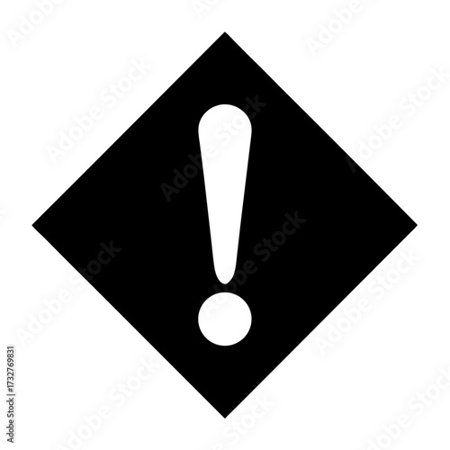 Warning Icon A Symbol of Caution, Alert, and Urgent Notification for Safety