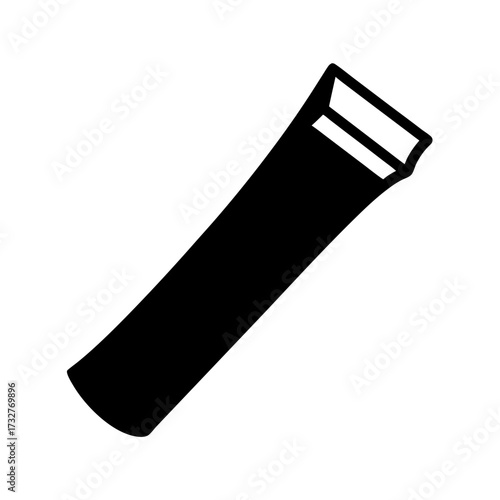 Black silhouette of a hand saw with a classic handle design