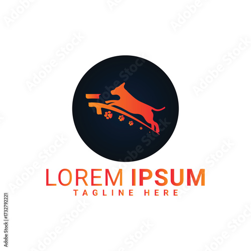 Free Download 20.eps dog vector logo design  - GFXLoad