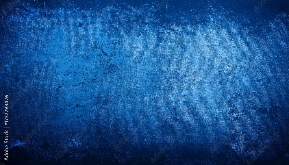Fototapeta premium Distressed Blue Grunge Background