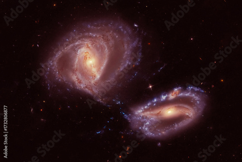 Fototapeta Naklejka Na Ścianę i Meble -  Glacations cluster. Elements of this Image Furnined by Nasa