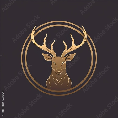 deer head vector illustration