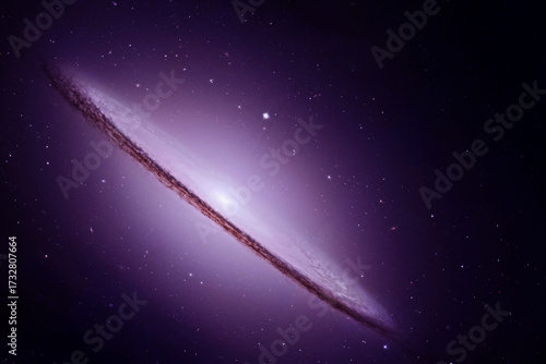 Fototapeta Naklejka Na Ścianę i Meble -  Beautiful spiral galaxy. Elements of this Image Furnined by Nasa